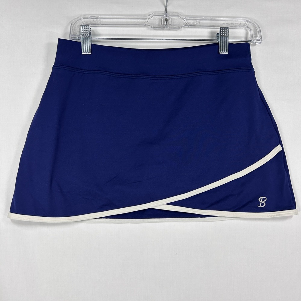 Sofibella Blue White Athletic Skort Size Small